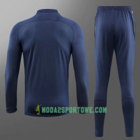 Manchester City Komplet Bluzy Treningowe Ciemno Niebieski 2018/19